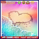 5D DIY Full Drill Square Diamond Painting Love Beach Cross Stitch Embroider