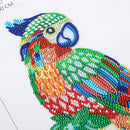 Diamond Painting 5D DIY Parrot Crystal Special Shape Room Wall Art (T087) Newly