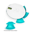 qiheiyipian 7 Grid Pill Box Alarm DIY Digital Organizer Medicine Timing Remembrance