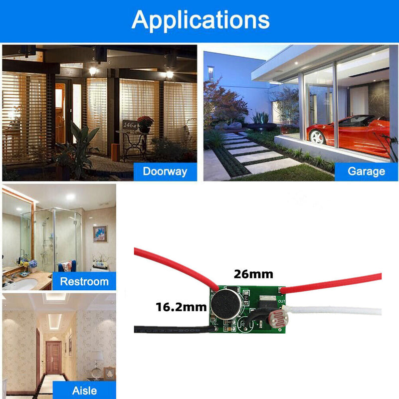 4A Solar Lamp Circuit Board Control Sensor Night Light Controller Module