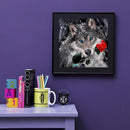 5D DIY Diamond Painting Kits Full Square Drill Rose Flower Wolf Mosaic Picture