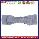 Korean Stripe Bow Knot Baby Hair Band Infant Elastic Headband(Sky Blue)