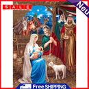 5D DIY Full Drill Diamond Painting Religion Cross Stitch Embroidery Art Gift