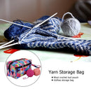 Crochet Hooks Thread Yarn Storage Bag Sewing Kit Organizer Holder Pouch (3)