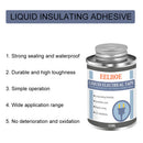 Waterproof Liquid Insulation Electrical Tape Fast Dry Sealing Glue (Black)