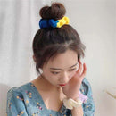 Girls Elastic Hair Bands Plush Ponytail Holders Velvet Scrunchies Soft Hair Tie