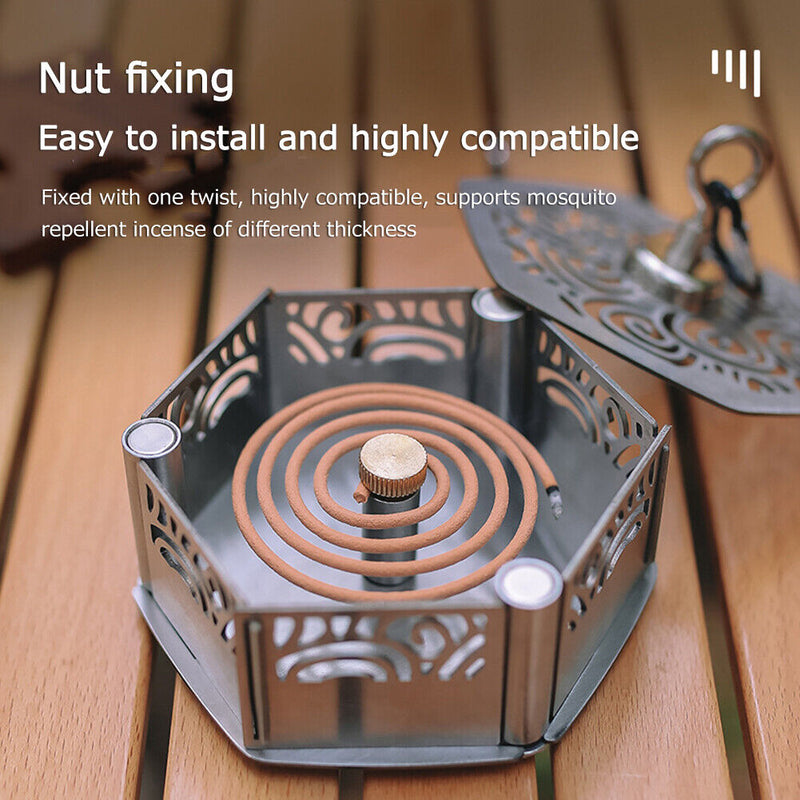 Incense Holder Magnetic Incense Hanging Holder Multifunctional for Hiking Travel