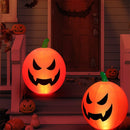 Simulation Inflatables Pumpkin For Holiday Party Yard Garden LED Lights RGB