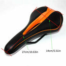 Orange Hollow Sporty Comfort MTB Cushion Pad Bicycle Seat Bike Saddle Soft