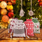 Christmas Burlap Bags with Drawstring Packaging Burlap Pouches Xmas Gift Bags