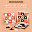 X O Game Blocks Tabletop Wooden Parent-Child Battle Game Board Children Gifts
