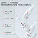 Whitening Freckle Face Serums Hyaluronic Acids Shrink Pores Fades Fine Lines