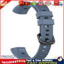 Silicone Watchband Strap w/Buckle for Huawei Band 4 Pro TER-B29S (Cyan) Newly