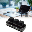 Mini 3-key Keypad Gaming Keyboard Programming Macro Mechanical J1W2 Keypads A3I1