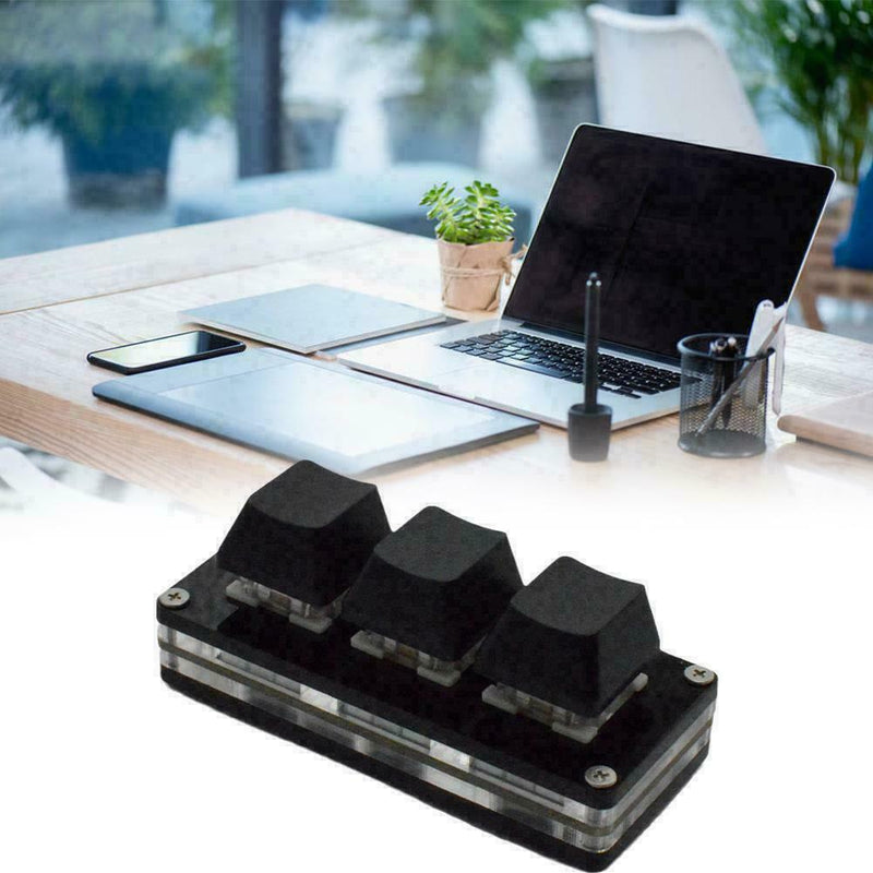 Mini 3-key Keypad Gaming Keyboard Programming Macro Mechanical J1W2 Keypads A3I1
