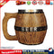 Large Capacity Wood Barrel Tankard Bucket Shaped Beer Bucket Cup Drinkware Newly
