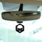 Car Air Freshener Scented Paper Auto Hanging Fragrance Perfume Pendant