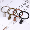 Wowot Metal Front Rings, 40pcs, 38mm Interior Diameter, Rings for Gardi