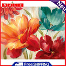 Color Flower Oil Paint By Number DIY Acrylic Painting on Canvas Wall Art Picture