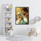 DIY Paint By Number Kit Frameless Family of Jesus Handpainted Canvas Art Decor