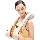 To Use Pain Relief Kneading Heat Shoulder Massager Neck Back Massage Shiatsu
