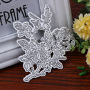 Flower Bird metal die cuts metal die cutting dies in scrapbooking embossing