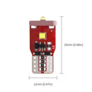 3SMD COB Light Bulbs Car LED Reading Bulbs T10 W5W Dome Map License Plate Light