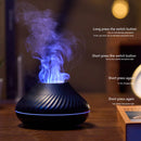 Flame Fragrance Diffuser Portable Flame Air Humidifier for Home Office Yoga Gym