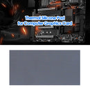 12.8 W/mk Silicone Conductive Thermal Pads 85x45mm for GPU CPU Chipset Heatsink