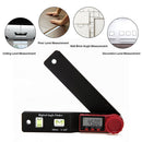 180mm Digital Protractor Angle Finder Inclinometer Electronic Level Meter  Newly