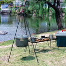 SUNDICK Aluminum Alloy Hanging Cooking Pot Outdoor Camping Cookware Tripod Newly