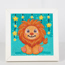 DIY Diamond Painting Full Round Crystal Drill Animal Decor for Kids (DX047)