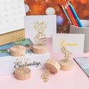 Clamp Table Numbers Holder Picture Frame Photos Clips Place Card Clamps Stand