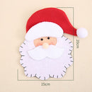Cutlery Case Santa Claus Gift Bag Christmas Folk Bag Tableware Decoration