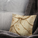 Snack Tortilla Pattern Linen Pillowcase Square Pillow Cover for Home (4)