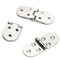Stainless Steel Flip Hinge Cabinet Chassis Folding Bending Hinge Hardware Newly