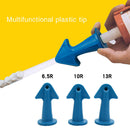 Caulking Construction Silicone Remover Caulk Finisher Grout Scraper (Blue) Newly