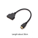 HD Compatible Adapter HD-MI Distributor Converter One Input To Two Output