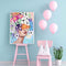 Flower Girl Oil Paint By Numbers Kits Canvas Picture Wall Art DIY Craft