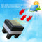 Waterproof Solar Pillar Light Garden Post Cap LED Fence Lamp (Warm Light) Newly
