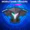 #A 4 Finger Game Controller Shooting Trigger Joystick Buttons for PUBG Mobile