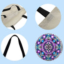 Jumpcar Mandala Printed Shoulder Shopping Bag, Casual Large Handbag (40