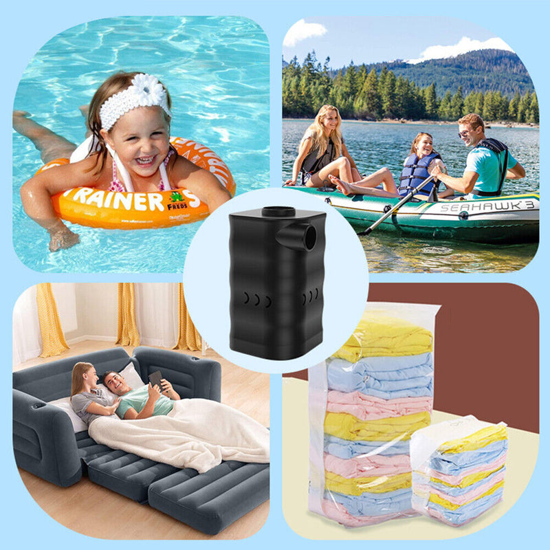 Wireless Inflatable Electric Air Pump for Mattress Mat Swimming Ring Boat Newly