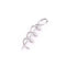100pcs Soft Bait Bait Lock Pin Crank Carabiner Hook Connect to Bait Fixed