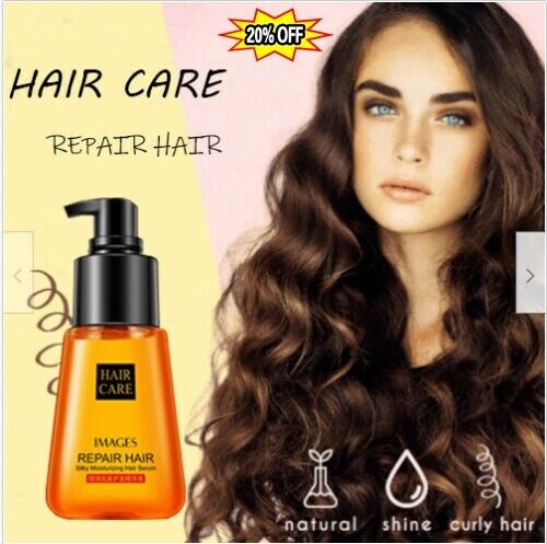 Shine Studio Anti-frizz Hair Serum Morocco Silk Bright Hair Care for Dry-Hair