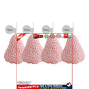 Strawberry Shaped Scented Candles Cake Decorations & Pleasant Scent (D) Newly