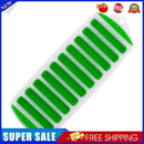 10 Holes Silicone DIY Ice Cube Moulds Long Thumb Chocolate Bar Mold (Green)