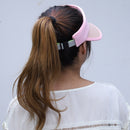 #A Summer Sun Visor Hat Sun Protection Sunscreen Hat Fishing Hat for Women Men K