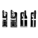 3pcs 3mm+4mm+6mm Narrow Rolled Hem Foot Presser for Domestic Sewing Machine