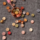 100pcs Octagon Sealing Wax Beads Seal Stamp Wax Tablet Pill (Deep Purple) Newly